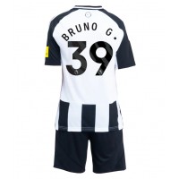 Newcastle United Bruno Guimaraes #39 Heimtrikotsatz Kinder 2024-25 Kurzarm (+ Kurze Hosen)